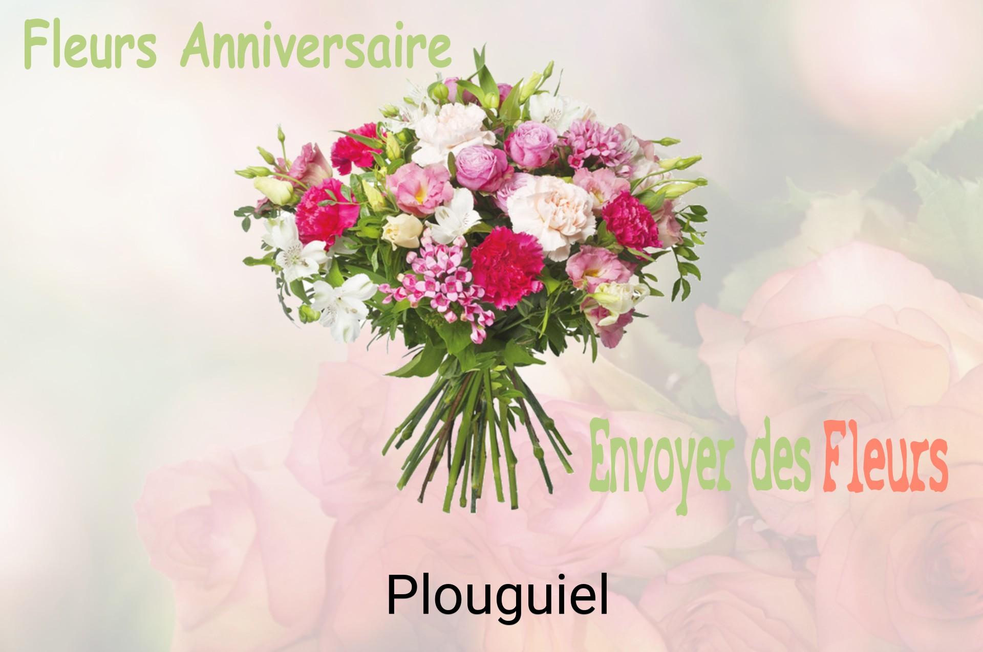 Bouquet de fleurs d’anniversaire livré à Plouguiel