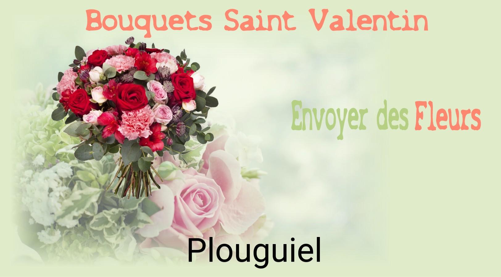 Roses de Saint-Valentin livrées à Plouguiel